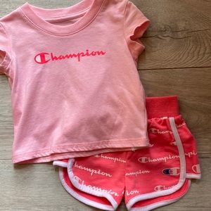 Champion Pink Outfit